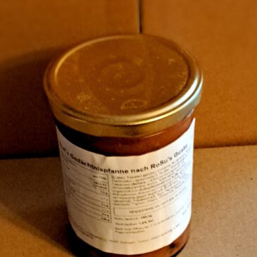 Bud´s Gedächtnispfanne nach RoSu´s Gusto/ Bohneneintopf