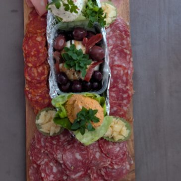 Schinken-Salami-Teller/ Platte